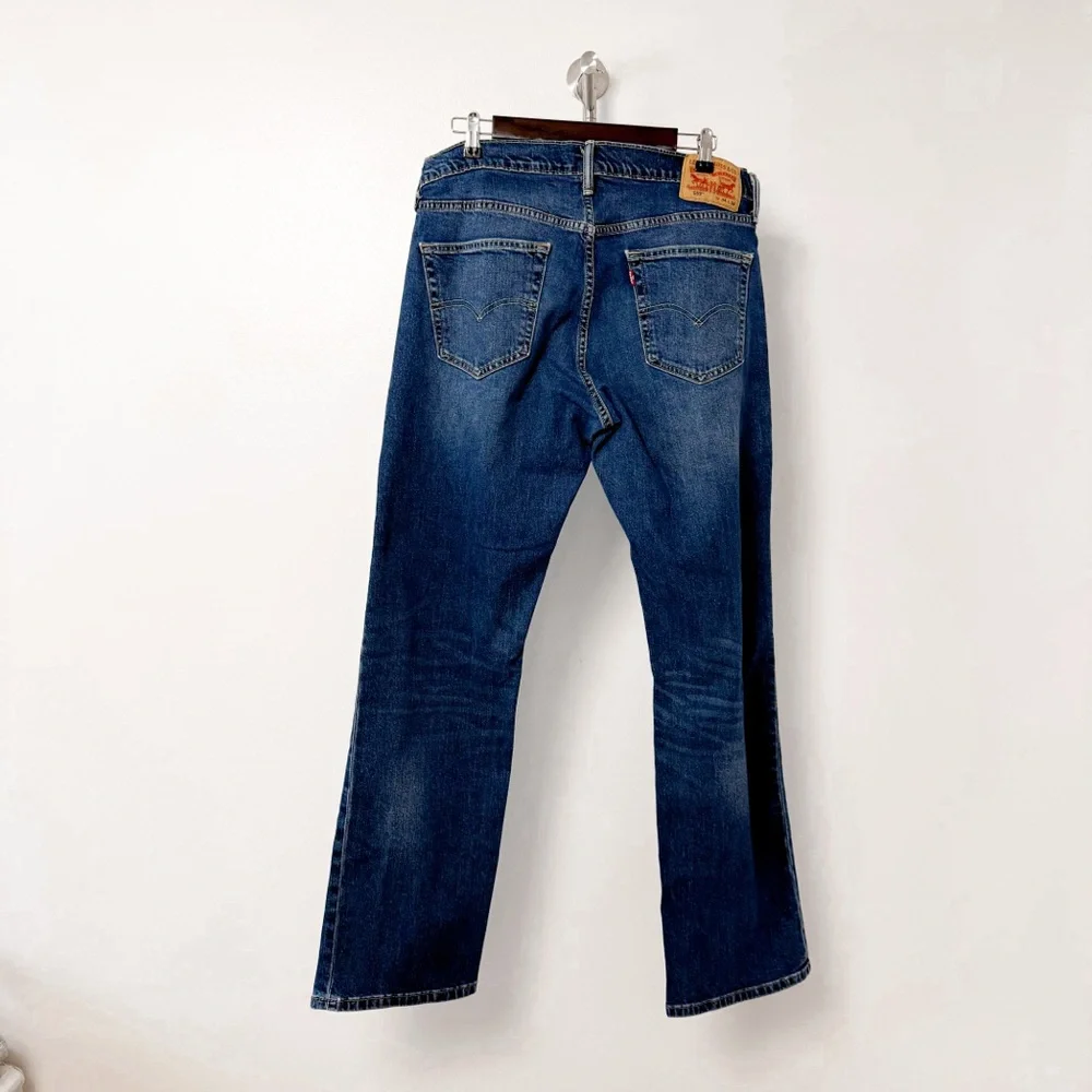 Men's‎ Levis 559 Relaxed Straight Fit Denim Blue Jeans 34 x 34